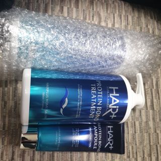 헤어플러스 단백질탈모샴푸 500ml+단백질본드앰플 145ml — 5점을 준 리뷰어가 2021년 3월 올린 사용 사진