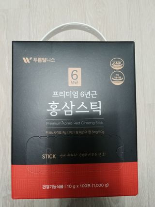 [푸름웰니스] 프리미엄 6년근 홍삼스틱 3mg x 100포 — 5점을 준 리뷰어가 2022년 4월 올린 사용 사진