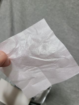[갸스비] 메이크업은 그대로, 피지만 쏙 - BB킵 오일컨트롤 파우더 페이퍼 — 4점을 준 리뷰어가 2021년 8월 올린 사용 사진
