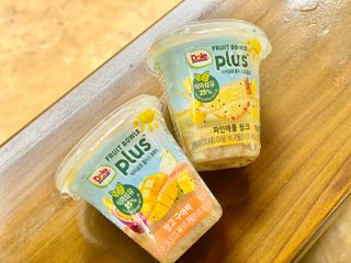 돌 Dole 식이섬유 플러스 후룻컵 198g 6입 X 2박스 — 5점을 준 리뷰어가 2022년 10월 올린 사용 사진