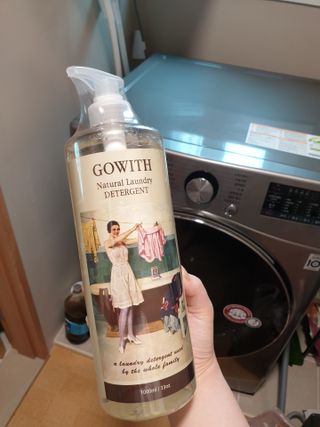 고위드올인원 세탁세제 1000ml — 5점을 준 리뷰어가 2021년 5월 올린 사용 사진