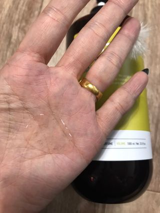 달리프 진저 베러 퍼퓸 탈모 완화 샴푸 1000ml 향 3종 — 5점을 준 리뷰어가 2021년 1월 올린 사용 사진