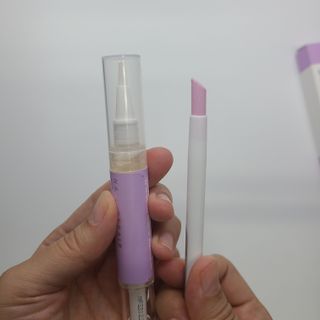 1+2 뷰젤 매직케어 손톱영양제+스톤푸셔+코인타올 셀프 네일케어 — 5점을 준 리뷰어가 2022년 10월 올린 사용 사진