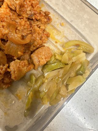 루시델리 야미하우스 홍콩 스파이시 프리미엄 짜사이 무침 500g — 5점을 준 리뷰어가 2024년 8월 올린 사용 사진