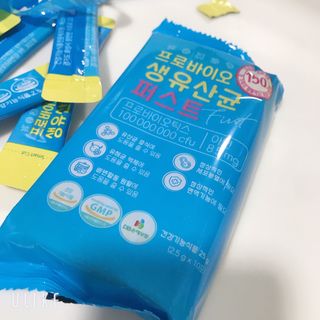 헬스업 핼스업 프로바이오 생유산균 퍼스트 — 5점을 준 리뷰어가 2021년 2월 올린 사용 사진