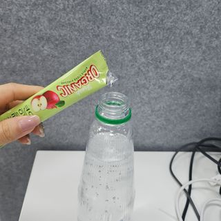 올바이오 [네이버 구매] ★유기농 애플사이다비니거 애사비 스틱 20g x 15입 — 5점을 준 리뷰어가 2024년 12월 올린 사용 사진