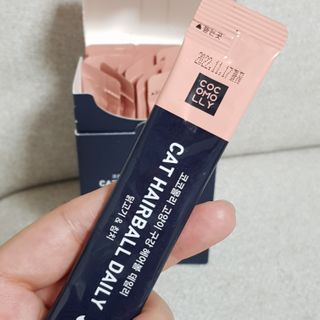 코코몰리 고양이 구강• 헤어볼 데일리 /신장• 요로 데일리 — 5점을 준 리뷰어가 2021년 1월 올린 사용 사진