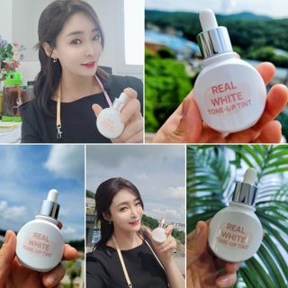 KISSY BAE 키시베이 키시베이 리얼화이트 톤업틴트 — 5점을 준 리뷰어가 2021년 7월 올린 사용 사진