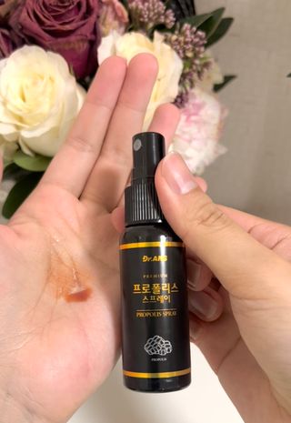 닥터안스 프로폴리스 스프레이 25ml — 5점을 준 리뷰어가 2022년 10월 올린 사용 사진