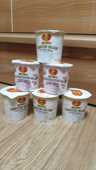 젤리벨리 솜사탕 2종-딸기치즈케이크, 바닐라 — 5점을 준 리뷰어가 2022년 4월 올린 사용 사진