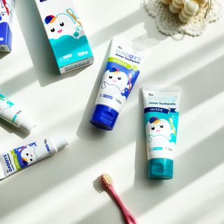 닥터데디스 안심불소 튼튼치약(청포도, 민트 중 택 1) 60g + 여행용 미니 치약 15g — 4점을 준 리뷰어가 2022년 9월 올린 사용 사진