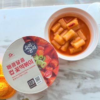 프리 [요리궁리] 타입 B (매콤,치즈,매콤까르보) 꽃떡볶이 6개입 세트 — 5점을 준 리뷰어가 2025년 2월 올린 사용 사진