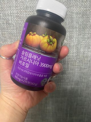 슬림플래닛 가르시니아 3900mg — 5점을 준 리뷰어가 2021년 3월 올린 사용 사진