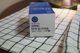 웨일섬 프리미엄 헛개 밀크씨슬 굼벵이 • 오미자 • 구지뽕 환 — 5점을 준 리뷰어가 2023년 6월 올린 사용 사진