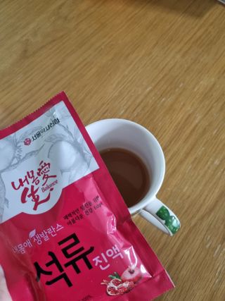 서울약사신협_내몸애생발란스석류_70ml x 30포 — 5점을 준 리뷰어가 2021년 9월 올린 사용 사진