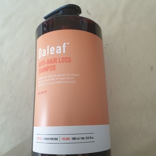 달리프 진저 베러 퍼퓸 탈모 완화 샴푸 1000ml 향 3종 — 5점을 준 리뷰어가 2021년 1월 올린 사용 사진