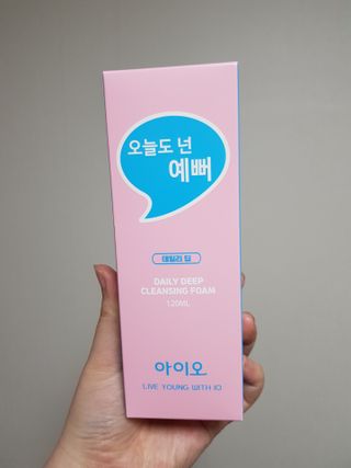 IO 아이오 오늘도 넌 예뻐 - 데일리딥 클렌징폼 — 5점을 준 리뷰어가 2021년 3월 올린 사용 사진