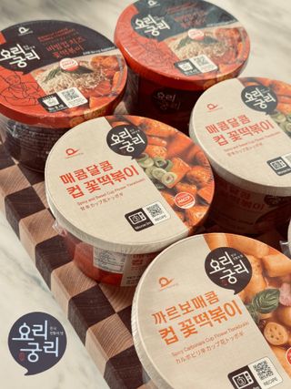 프리 [요리궁리] 타입 B (매콤,치즈,매콤까르보) 꽃떡볶이 6개입 세트 — 5점을 준 리뷰어가 2024년 12월 올린 사용 사진