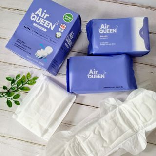 에어퀸 뉴브레스 유기농 생리대 4종 (팬티라이너 20P + 중형 10P + 대형 10P + 오버나이트 8P)_체험단 — 4.5점을 준 리뷰어가 2024년 6월 올린 사용 사진