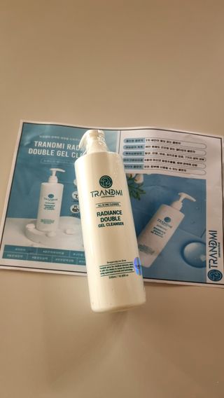 TRANDMI 트랜드미 래디언스 더블겔 클렌저 — 5점을 준 리뷰어가 2022년 9월 올린 사용 사진