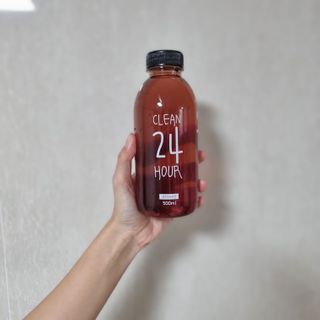 클린24시간 1BOX(5포) + 전용보틀(500ml) — 5점을 준 리뷰어가 2022년 11월 올린 사용 사진
