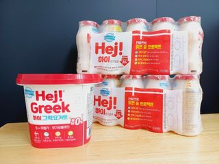 덴마크 프리 [하이(Hej!)]  패키지(요구르트, 그릭요거트) — 5점을 준 리뷰어가 2025년 8월 올린 사용 사진