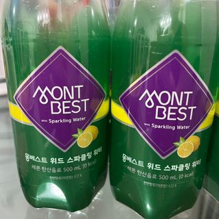 몽베스트 Montbest with Sparkling water Lemon OR Lime 20병(랜덤) — 5점을 준 리뷰어가 2022년 5월 올린 사용 사진