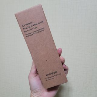 라로지크 X3 리페어 퍼퓸 헤어팩 150mℓ — 5점을 준 리뷰어가 2022년 1월 올린 사용 사진