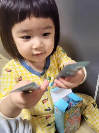 다나음 셀렌에 빠진 아연면역젤리 열대과일맛+사과맛 — 5점을 준 리뷰어가 2023년 1월 올린 사용 사진