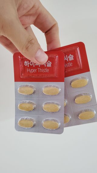 뉴트리션팩토리 비타프렙 하이퍼씨슬 밀크씨슬 900mg — 5점을 준 리뷰어가 2021년 7월 올린 사용 사진