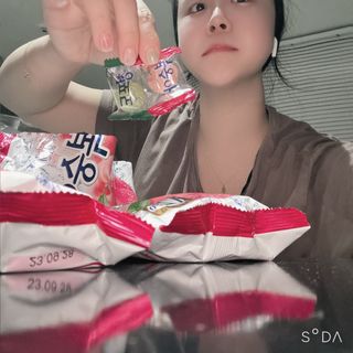 청포도캔디 복숭아캔디 — 4점을 준 리뷰어가 2022년 11월 올린 사용 사진