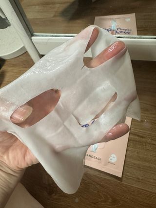 바노바기 코스메틱 바노바기 인젝션 마스크 (10매입) — 5점을 준 리뷰어가 2023년 6월 올린 사용 사진