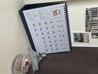 리훈 2024년 레트로 달력 벽달력 + 탁상달력 — 5점을 준 리뷰어가 2023년 9월 올린 사용 사진