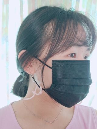 에어에이드 컬러 덴탈 마스크 — 5점을 준 리뷰어가 2021년 8월 올린 사용 사진