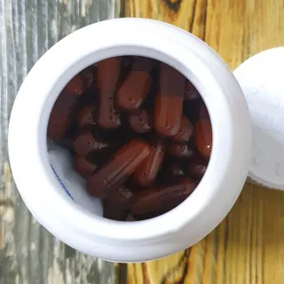 프리마인 홍삼의 강력한 에너지, 이제는 흡수율을 높인 최첨단 캡슐로 간편하게 초고속 충전하세요. — 5점을 준 리뷰어가 2022년 4월 올린 사용 사진