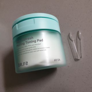 닥터에프파이브 데일리 리프레쉬 필링 토닝 패드 60매 — 5점을 준 리뷰어가 2022년 7월 올린 사용 사진