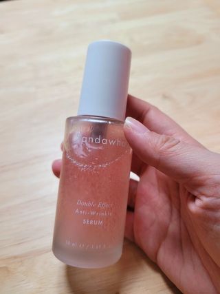 산다화 더블 이펙트 안티 링클 세럼 50ml — 5점을 준 리뷰어가 2023년 11월 올린 사용 사진