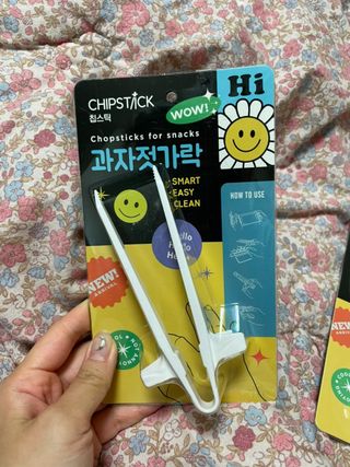 칩스틱 과자젓가락 게이밍젓가락 2ea / KC인증 식품용 — 5점을 준 리뷰어가 2021년 10월 올린 사용 사진