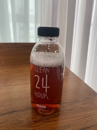 클린24시간 1BOX(5포) + 전용보틀(500ml) — 5점을 준 리뷰어가 2023년 2월 올린 사용 사진
