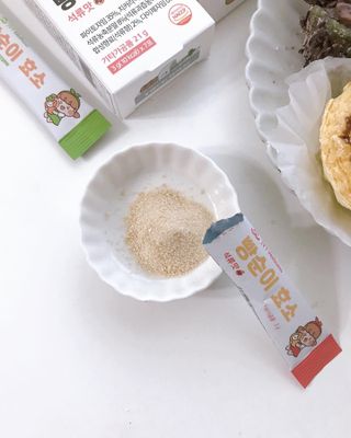 아이비웰니스 빵순이 효소 키위맛 7포 + 석류맛 7포 (총 14포, 2주분) — 5점을 준 리뷰어가 2022년 10월 올린 사용 사진
