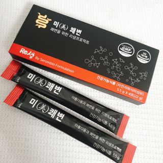 새롬바이오 리생 [미쾌변] 차전자피 식이섬유 건강기능식품 3팩 — 5점을 준 리뷰어가 2021년 6월 올린 사용 사진