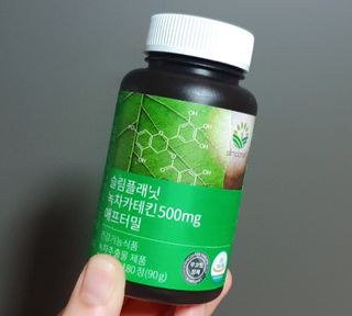 슬림플래닛 녹차카테킨 500mg 애프터밀 — 5점을 준 리뷰어가 2021년 3월 올린 사용 사진