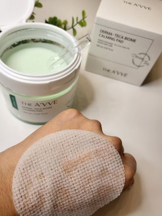 디에이브 더마-테카 바이옴 카밍패드 60매 — 5점을 준 리뷰어가 2023년 2월 올린 사용 사진