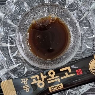 광동생활건강 MF[광동] 식약처 기능성 인정 건강기능식품, 광동 광옥고 밸런스 10mL * 100포 — 5점을 준 리뷰어가 2024년 6월 올린 사용 사진