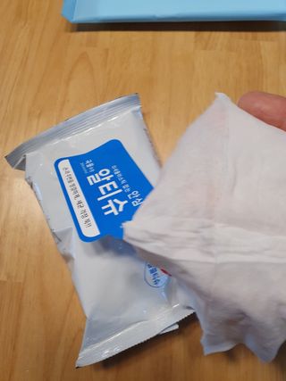 [엠메이데이] 안심 알티슈 20매 x 7 — 5점을 준 리뷰어가 2022년 1월 올린 사용 사진