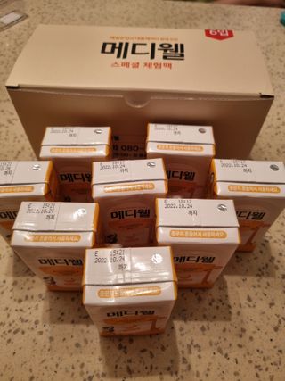 메디웰 페디아드링크 미니 바나나맛 — 5점을 준 리뷰어가 2022년 8월 올린 사용 사진