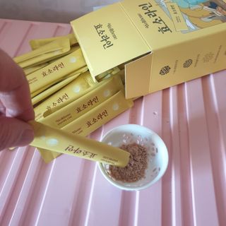 목 넘김이 편한 곡물발효효소 웰테므 효소라인 — 5점을 준 리뷰어가 2023년 1월 올린 사용 사진