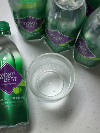 몽베스트 Montbest with Sparkling water Lime20병 — 5점을 준 리뷰어가 2022년 7월 올린 사용 사진