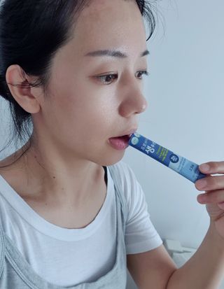 서울약사신협_프로바이오생유산균_2.5G x 100포 — 5점을 준 리뷰어가 2021년 6월 올린 사용 사진