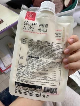 클린24시간 공팔밀쉐이크 1세트 (5개) — 5점을 준 리뷰어가 2023년 10월 올린 사용 사진